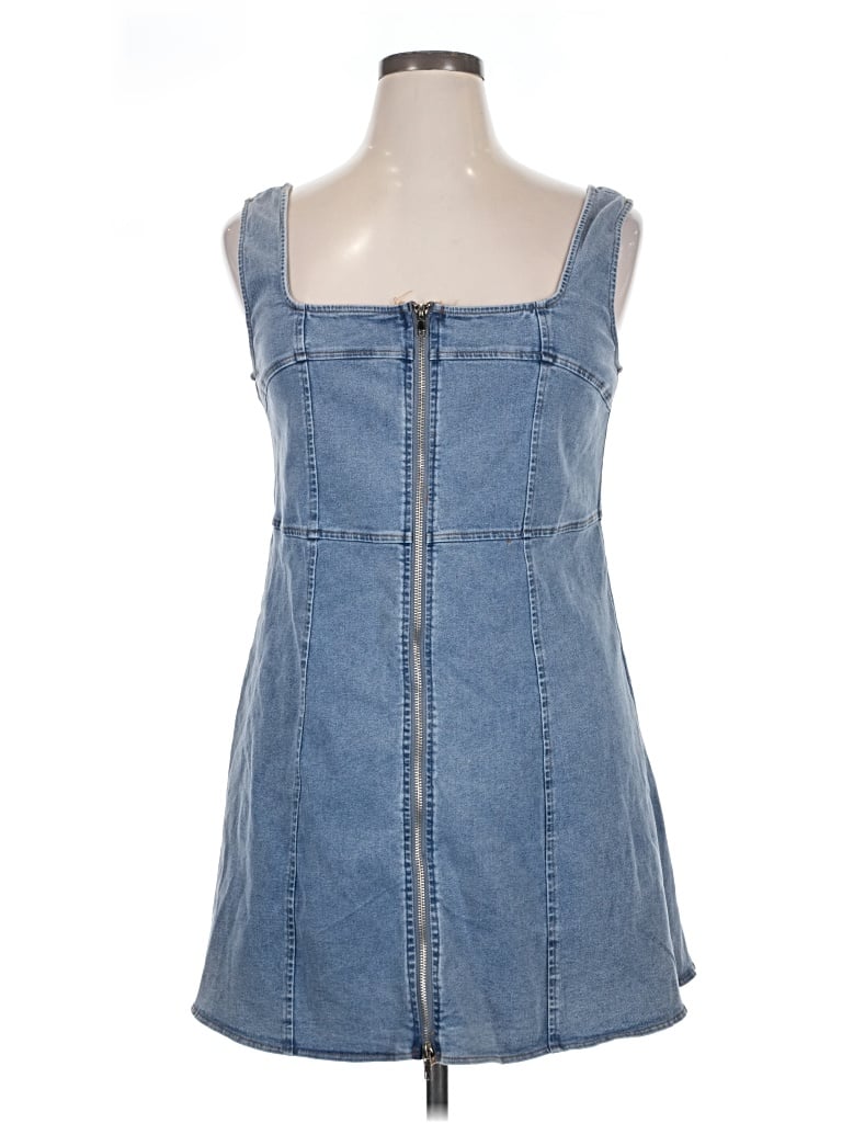 Pre-owned Rsq Casual Dress In Blue