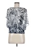Unbranded Silver 3/4 Sleeve Blouse Size M (estimated) - photo 1
