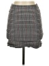 U-Shop 100% Rayon Plaid Gray Formal Skirt Size S - photo 1