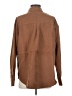 A New Day Brown Long Sleeve Button-Down Shirt Size S - photo 2