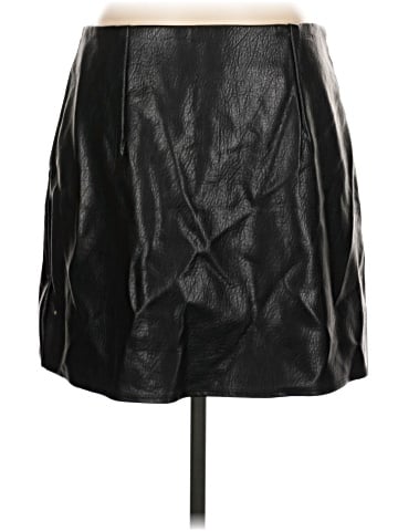 Old Navy Faux Leather Skirt (view 2)