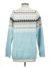 Unbranded 100% Acrylic Print Blue Pullover Sweater Size S - photo 2