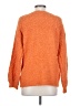 LITTLE LIES Orange Pullover Sweater Size S - photo 2