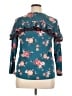 Matilda Jane Teal Long Sleeve Blouse Size 14 - photo 2