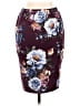 iris Floral Burgundy Formal Skirt Size M - photo 2