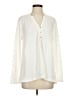Pink Lily Ivory Long Sleeve Blouse Size S - photo 1