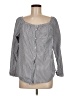 NSF Gray 3/4 Sleeve Blouse Size M - photo 1
