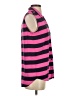 Equipment Stripes Pink Sleeveless Button-Down Shirt Size S - photo 4