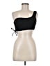 White Fox 100% Polyester Black Sleeveless Top Size M - photo 1