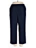 Alfred Dunner 100% Polyester Blue Dress Pants Size 16 - photo 1