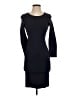 Brass Solid Black Cocktail Dress Size XS - photo 1
