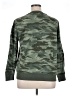 Splendid Camo Green Sweatshirt Size XL - photo 2