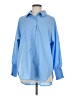 Unbranded Blue Long Sleeve Blouse Size M - photo 1