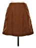 Hollister 100% Polyester Solid Brown Casual Skirt Size 1 - photo 2