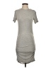 Venus Solid Gray Casual Dress Size S - photo 1