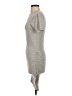Venus Solid Gray Casual Dress Size S - photo 5