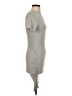 Venus Solid Gray Casual Dress Size S - photo 4