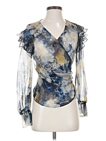 Amanda Uprichard 3/4 Sleeve Blouse (view 1)