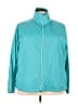 Columbia 100% Nylon Solid Teal Blue Track Jacket Size 3X - photo 1