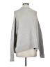Cable Stitch Solid Gray Turtleneck Sweater Size XS - photo 1