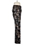Lena Gabrielle Floral Black Casual Pants Size 8 - photo 4