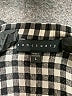 Sanctuary 100% Rayon Houndstooth Black 3/4 Sleeve Blouse Size L - photo 7