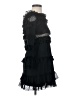 Venus 100% Polyester Black Cocktail Dress Size 4 - photo 4
