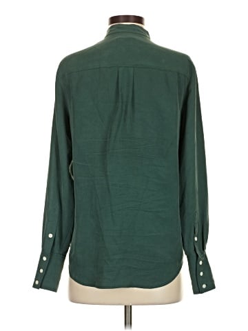 J.Crew Long Sleeve Silk Top (view 2)