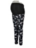Beyond the Bump by Beyond Yoga Floral Black Leggings Size L - photo 1