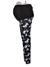 Beyond the Bump by Beyond Yoga Floral Black Leggings Size L - photo 5