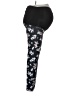 Beyond the Bump by Beyond Yoga Floral Black Leggings Size L - photo 4