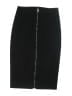 Express Solid Black Formal Skirt Size 00 - photo 2