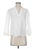 Gap 100% Cotton White 3/4 Sleeve Blouse Size S - photo 1