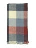 Unbranded Plaid Burgundy Red Scarf One size - photo 2