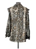 Zara Silver Long Sleeve Blouse Size S - photo 2