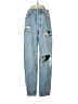PrettyLittleThing Hearts Blue Jeans Size 4 - photo 1