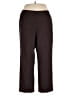 Alfred Dunner Brown Dress Pants Size 18 - photo 1