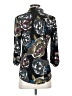 New Directions Animal Print Black 3/4 Sleeve Blouse Size S - photo 2