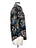 New Directions Animal Print Black 3/4 Sleeve Blouse Size S - photo 4