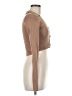 Aster 100% Polyester Brown Long Sleeve Top Size M - photo 4