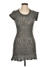 Next Tweed Gray Casual Dress Size 10 - photo 1