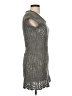 Next Tweed Gray Casual Dress Size 10 - photo 4