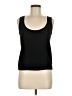 St. John Black Sleeveless Top Size M - photo 1