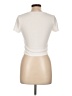 Express Ivory Short Sleeve Turtleneck Size L - photo 2