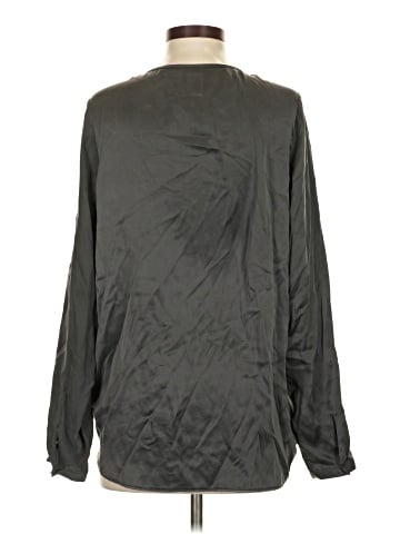 Go By Go Silk Long Sleeve Silk Top (view 2)