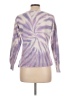 Design History Tie-dye Purple Pullover Sweater Size L - photo 2