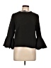 Mint Velvet 100% Polyester Black 3/4 Sleeve Blouse Size 10 - photo 1