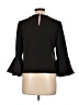 Mint Velvet 100% Polyester Black 3/4 Sleeve Blouse Size 10 - photo 2