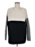 Vince. Color Block Gray Wool Pullover Sweater Size M - photo 1