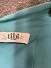 Tibi 100% Silk Paisley Teal Cocktail Dress Size S (estimated) - photo 7
